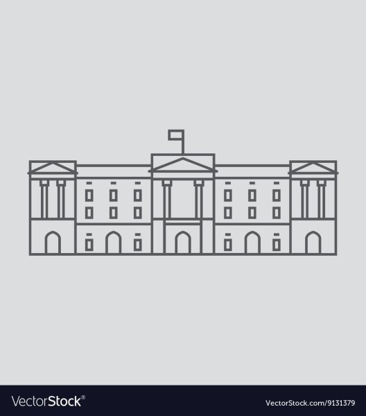 Букингемский дворец вектор