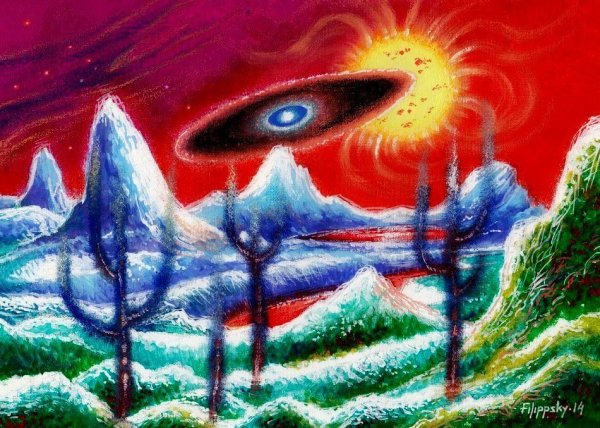 Рисунок на тему космос