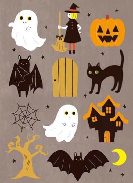 Рисунки на Хэллоуин для срисовки
