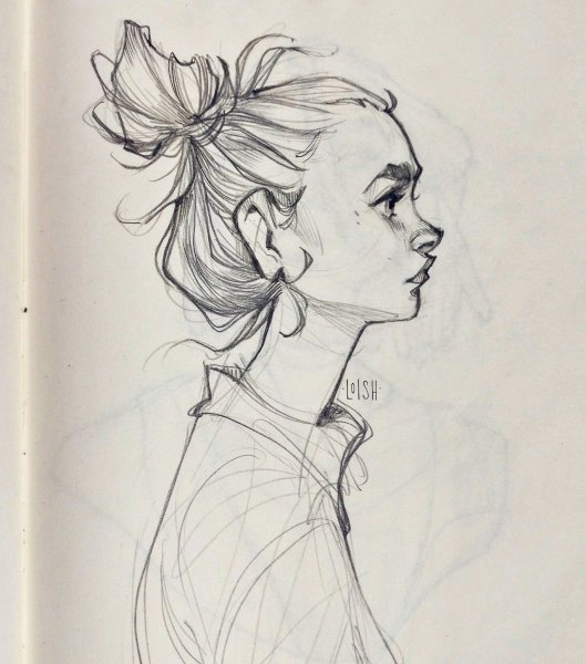 Эскизный стиль рисования