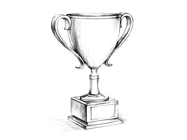 Кубок карандашом