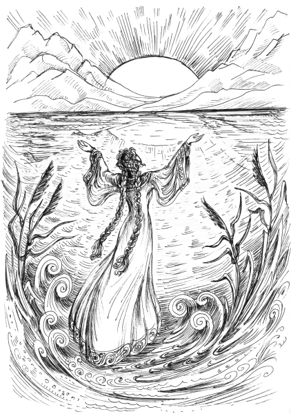 Иллюстрации к балладе Кубок Жуковского 5 класс