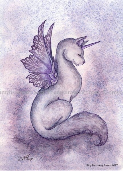 Фантастический пейзаж карандашом