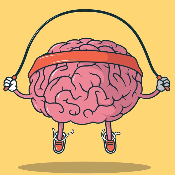 Мозг мультяшный