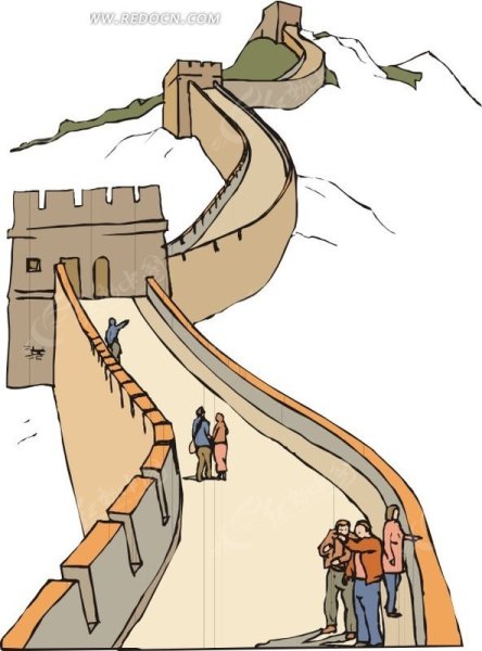 Нарисовать Великую китайскую стену