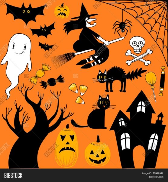 Срисовки на Хэллоуин