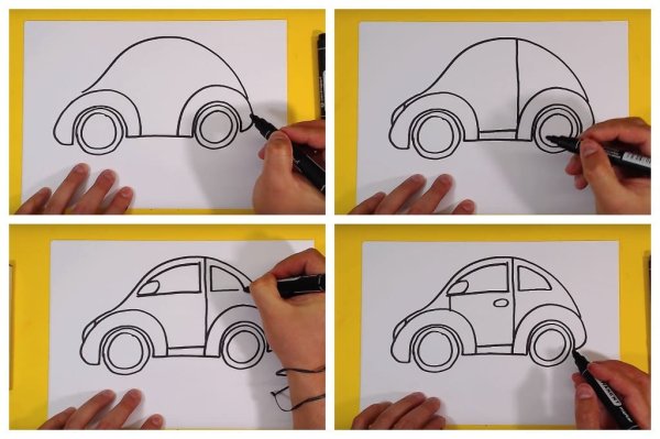 Схема рисования машины