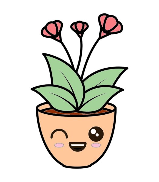 Рисунки для срисовки растения