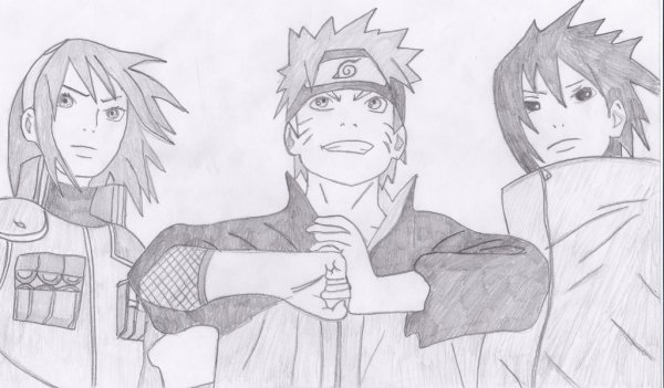 Раскраски Наруто персонажи Чиби