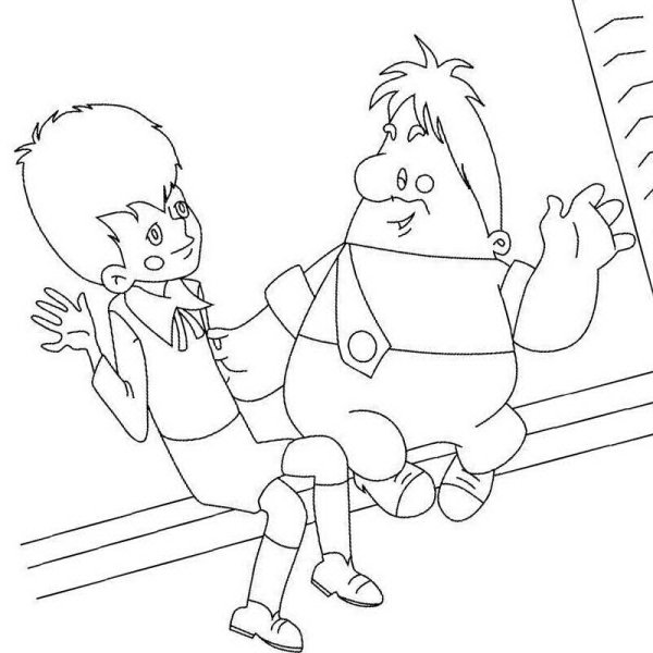 Как рисовать Карлсона