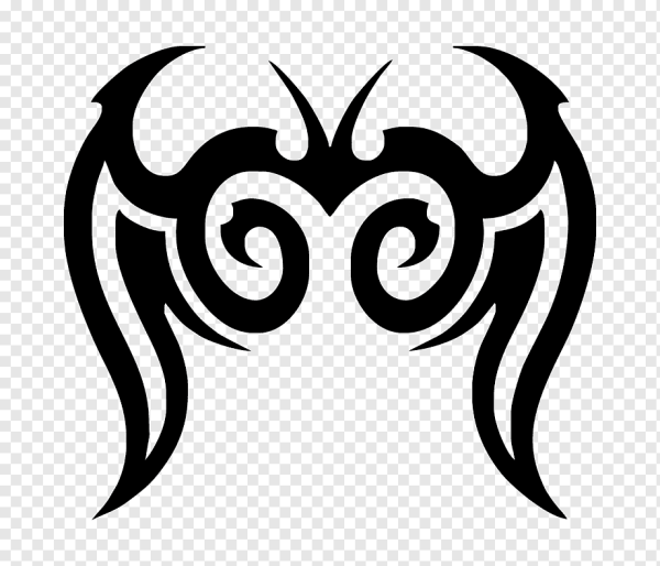 Узоры черные легкие