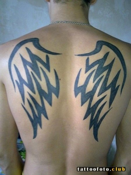 Тату на спине мужские эскизы