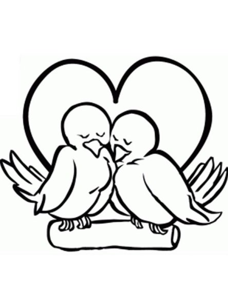 Раскраска с годовщиной свадьбы