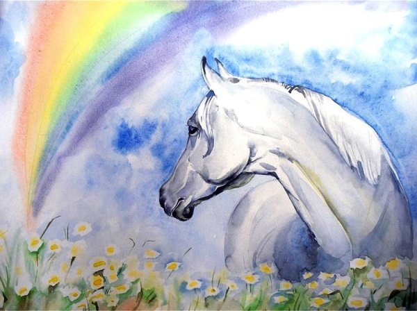 Красивые рисунки акварелью для начинающих