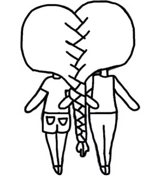 Тату сердечко