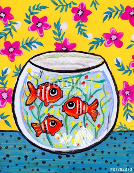 Аквариум рисование для детей