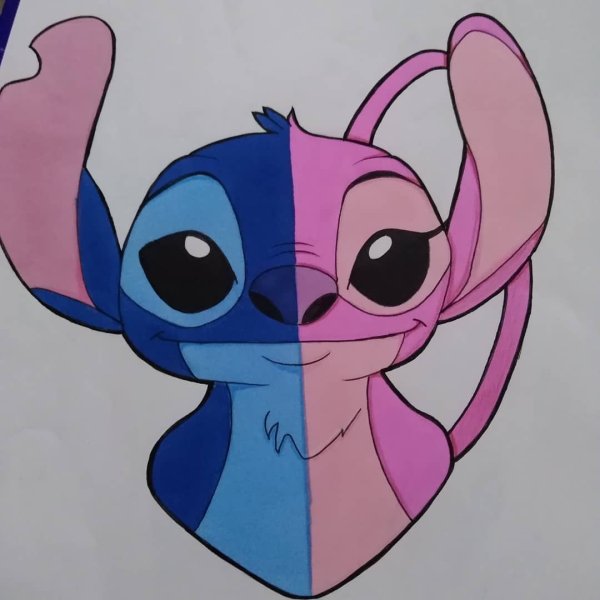 Стич для срисовки