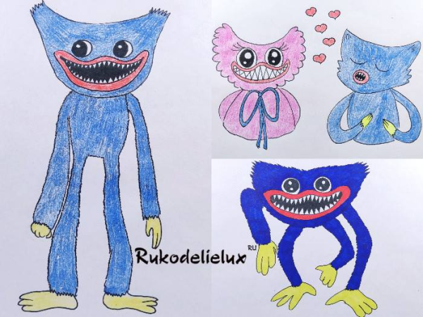 Хагги Вагги рисунок