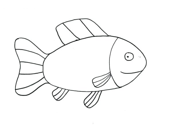 Рисование рыбки