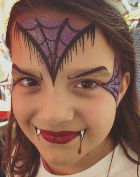 Макияж на Хэллоуин для детей