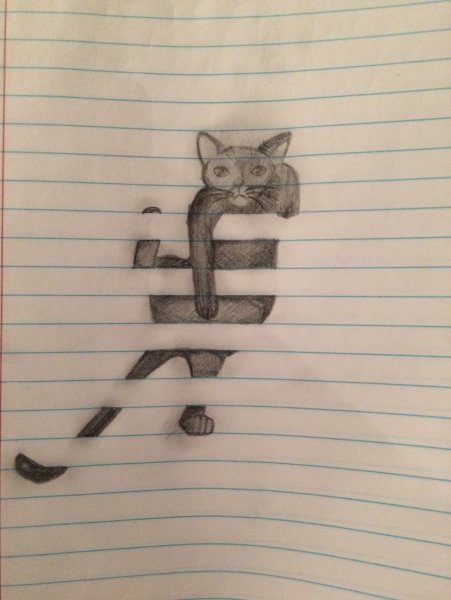 Маленькие рисунки в тетрадку