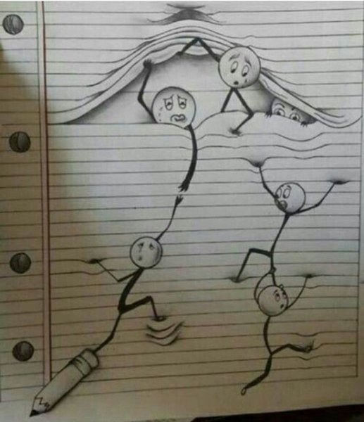 Милые рисуночки в тетрадь