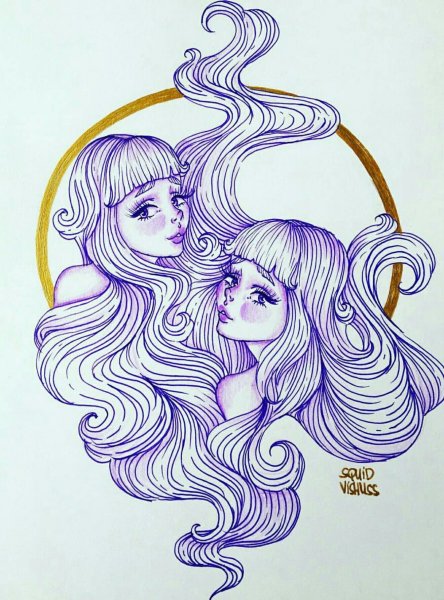 Рисунки для срисовки знаки зодиака