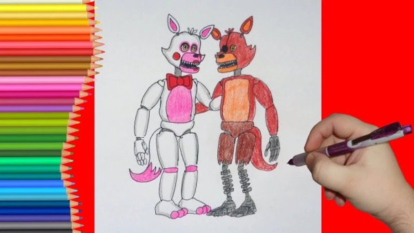 Рисование АНИМАТРОНИКОВ