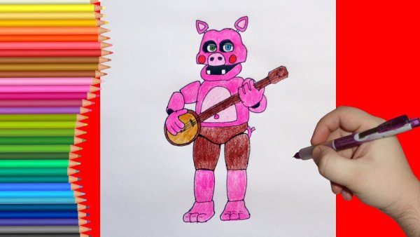 Срисовать АНИМАТРОНИКОВ