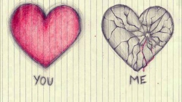 Нарисованные человечки с сердцем