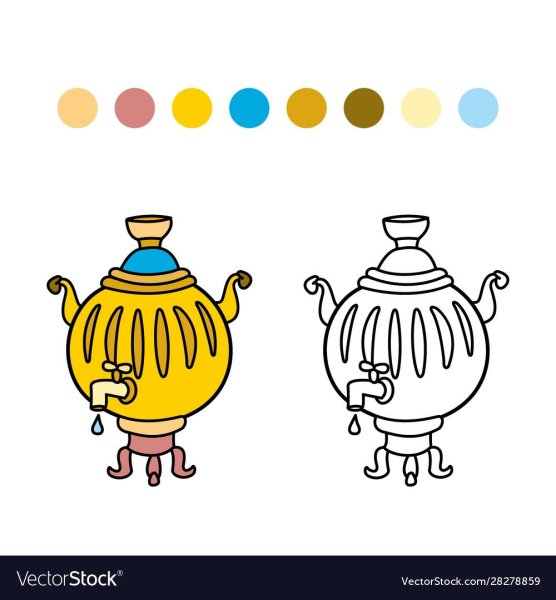 Самовар рисунок для детей пошагово