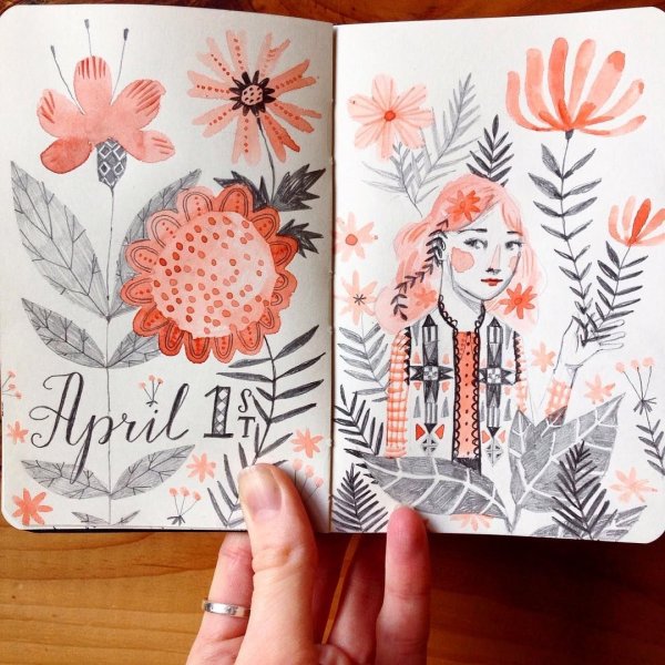 Странички из скетчбука