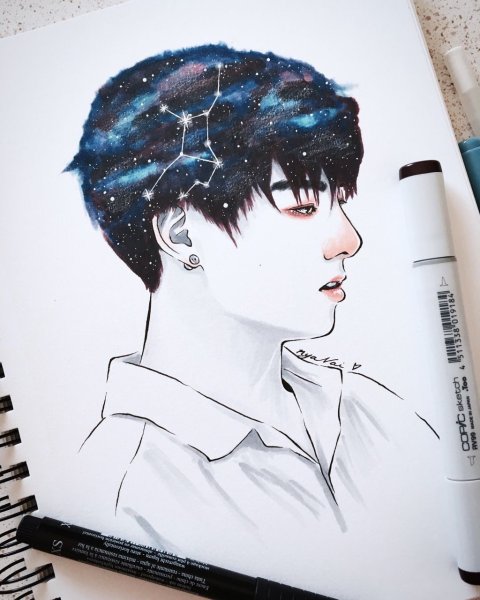 Скетчинг БТС