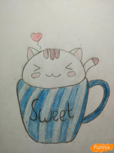 Рисунок на свободную тему легкий милые