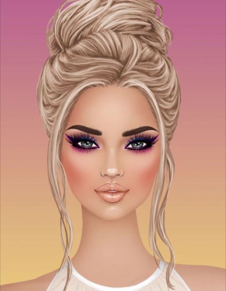 Овал лица для макияжа