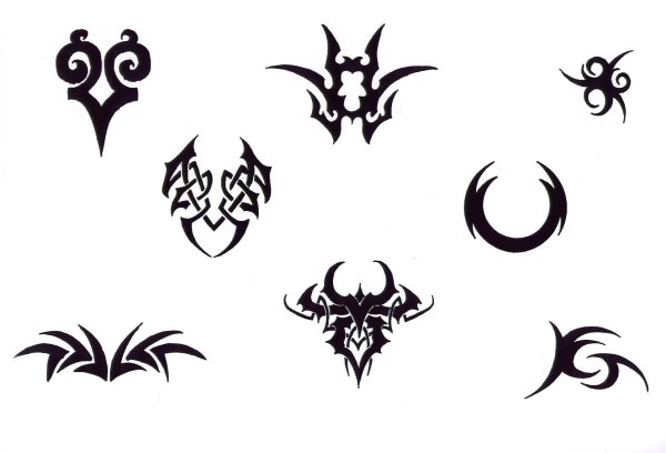 Несложные тату