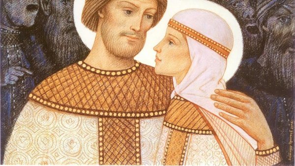 Перенесение мощей Петра и Февронии Муромских