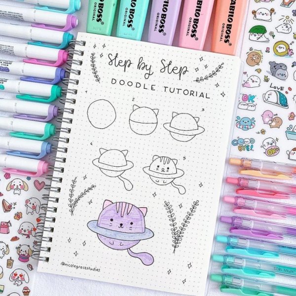 Фрукты для срисовки лёгкие