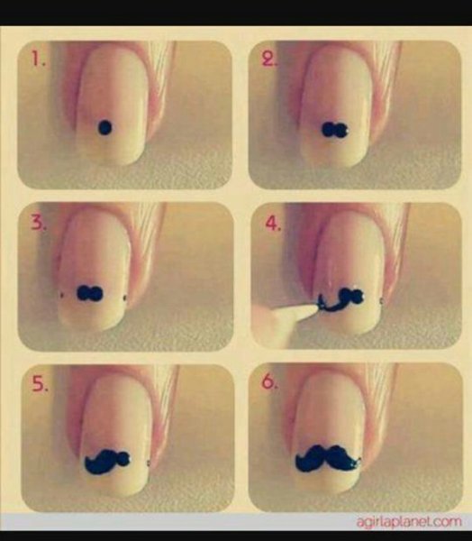 Рисунки для маникюра для начинающих