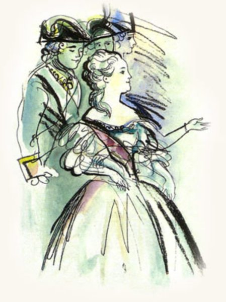 Пушкин иллюстрации к произведениям Капитанская дочка