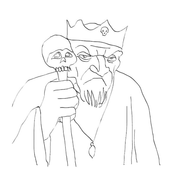 Кощей раскраска