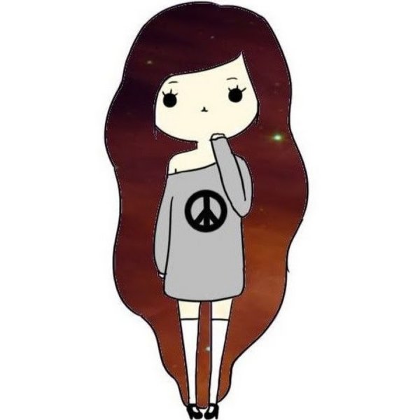 Рисунки для срисовки девочки