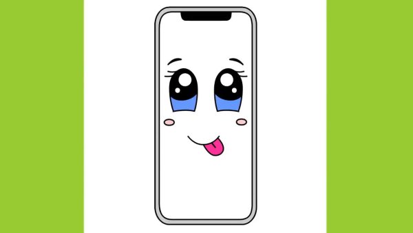 Айфон рисунок