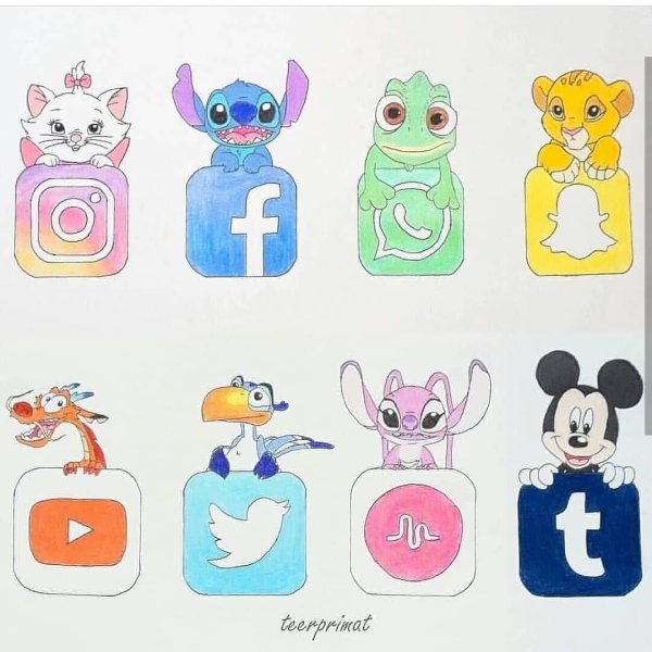 Мини рисунки для срисовки