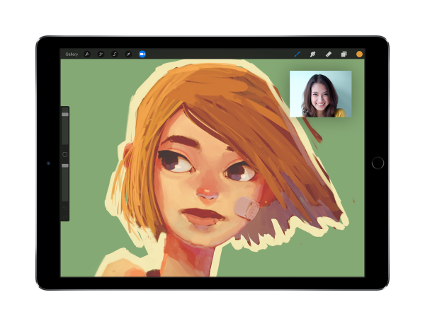 Рисование скетчей на графическом планшете