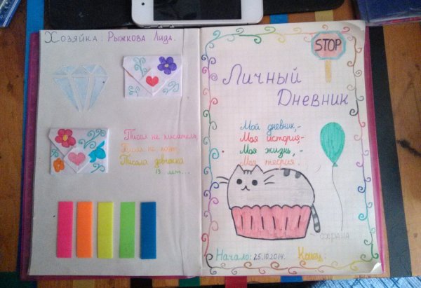 Идеи для личного дневника