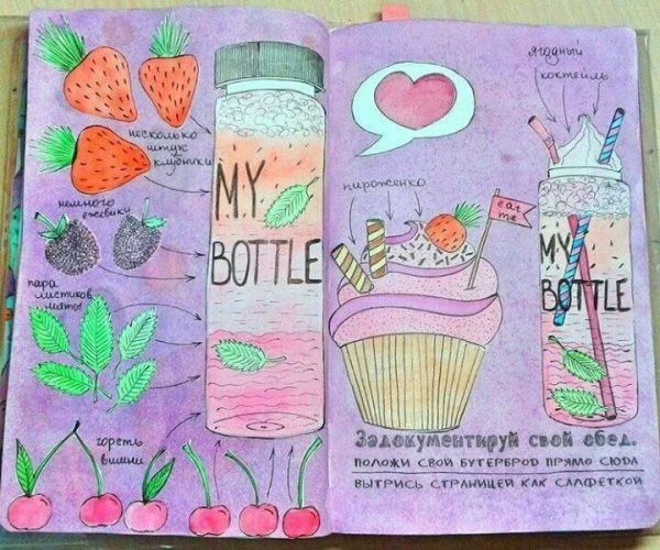 Заполнение личного дневника