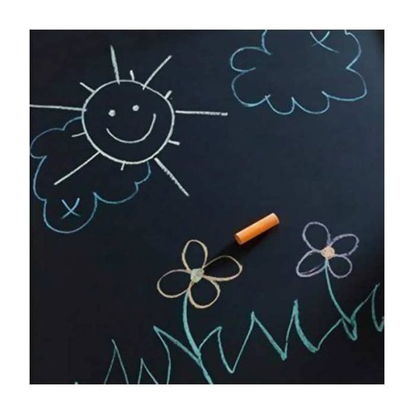 Рисунки мелом на доске