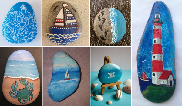 Роспись на камушках