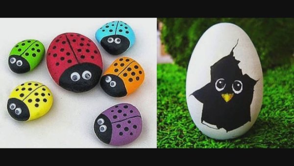 Разрисованные камни